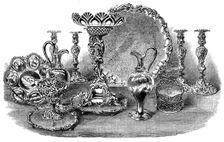Plate for presentation to Mr. Capreol [?] by his Fellow Citizens of Toronto, Canada West, 1858. Creator: Unknown