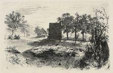 Plate five, from Radierversuche, 1843, published 1844. Creator: Adolph Menzel
