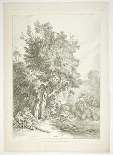 Plate Five of 38 from Oeuvres de J. B. Huet, 1796–99. Creator: Jean Baptiste Marie Huet