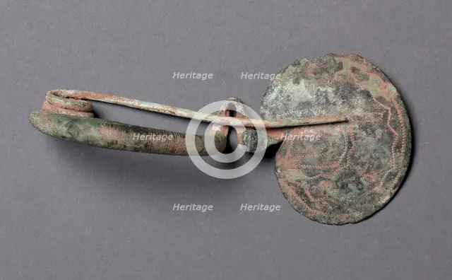 Plate Fibula, 900-700 BC. Creator: Unknown.