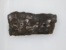 Plate Fragment of a Belt Buckle, Frankish, 4th-7th century. Creator: Unknown