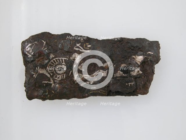 Plate Fragment of a Belt Buckle, Frankish, 4th-7th century. Creator: Unknown.