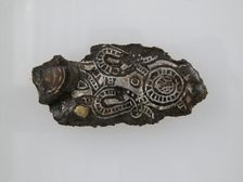 Plate Fragment of a Belt Buckle, Frankish, 4th-7th century. Creator: Unknown