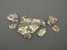 Plate (fragment), Late 12th/early 13th century. Creator: Unknown