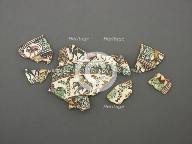 Plate (fragment), Late 12th/early 13th century. Creator: Unknown.