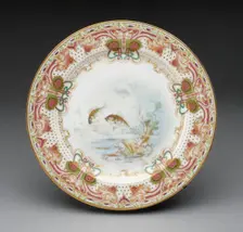 Plate, France, c. 1900. Creator: Théodore Haviland