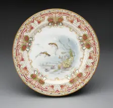 Plate, France, c. 1900. Creator: Théodore Haviland