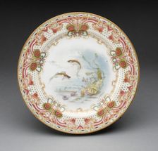 Plate, France, c. 1900. Creator: Théodore Haviland