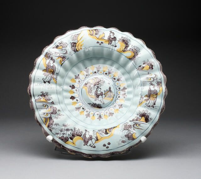 Plate, Frankfurt am Main, c. 1700. Creator: Unknown.