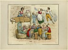 Plate from Illustrations to Popular Songs, 1822. Creator: Henry Thomas Alken