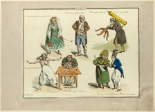 Plate from Illustrations to Popular Songs, 1822. Creator: Henry Thomas Alken