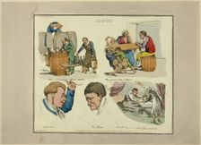 Plate from Illustrations to Popular Songs, 1822. Creator: Henry Thomas Alken