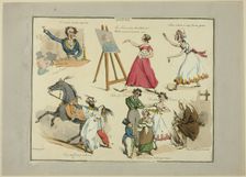 Plate from Illustrations to Popular Songs, 1822. Creator: Henry Thomas Alken