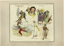 Plate from Illustrations to Popular Songs, 1822. Creator: Henry Thomas Alken