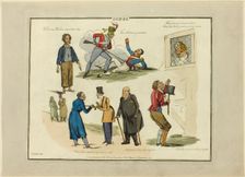 Plate from Illustrations to Popular Songs, 1822. Creator: Henry Thomas Alken