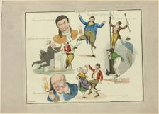 Plate from Illustrations to Popular Songs, 1822. Creator: Henry Thomas Alken