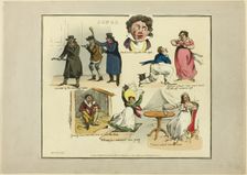 Plate from Illustrations to Popular Songs, 1822. Creator: Henry Thomas Alken