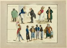Plate from Illustrations to Popular Songs, 1822. Creator: Henry Thomas Alken