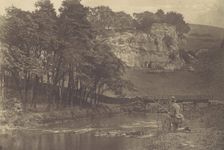 [Plate from Izaak Walton's The Compleat Angler], 1880s, printed 1888., 1880s, printed 1888. Creator: George Bankart
