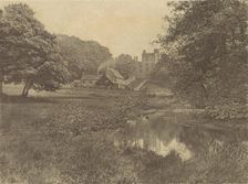 [Plate from Izaak Walton's The Compleat Angler], 1880s, printed 1888., 1880s, printed 1888. Creator: George Bankart