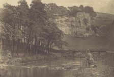 [Plate from Izaak Walton's The Compleat Angler], 1880s, printed 1888., 1880s, printed 1888. Creator: George Bankart