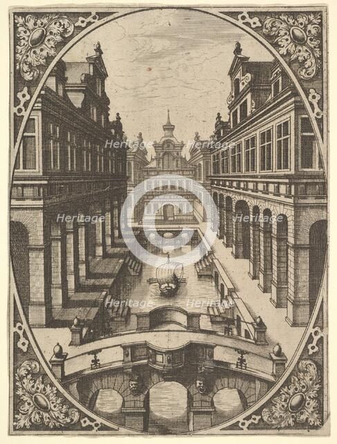 Plate from "Scenographiae...", ca. 1560. Creator: Johannes van Doetecum I.