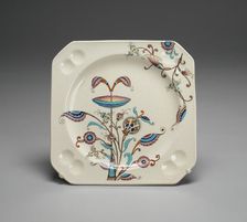 Plate, Hanley, c. 1886. Creator: Christopher Dresser
