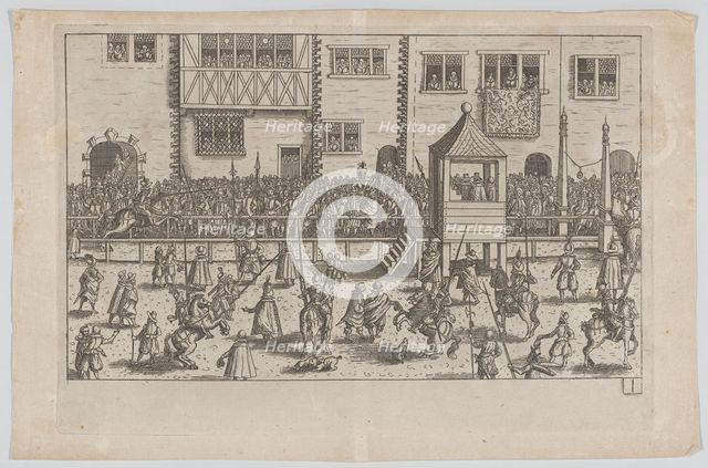 Plate I: Election and Coronation of Emperor Maximilian II, 1612., 1612. Creator: Anon.