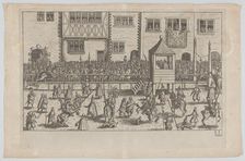 Plate I: Election and Coronation of Emperor Maximilian II, 1612., 1612. Creator: Anon