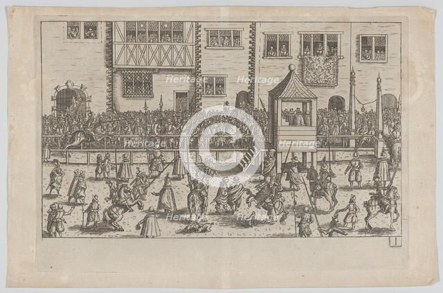 Plate I: Election and Coronation of Emperor Maximilian II, 1612., 1612. Creator: Anon.