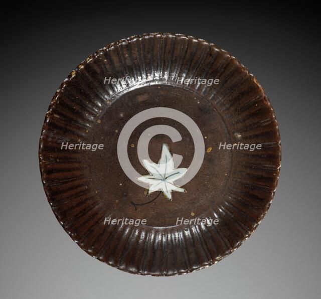 Plate: Imari Ware (Early Type), second half of 17th century. Creator: Unknown.