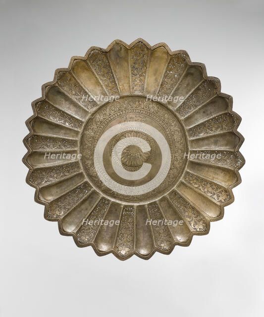 Plate, India, 18th century. Creator: Unknown.