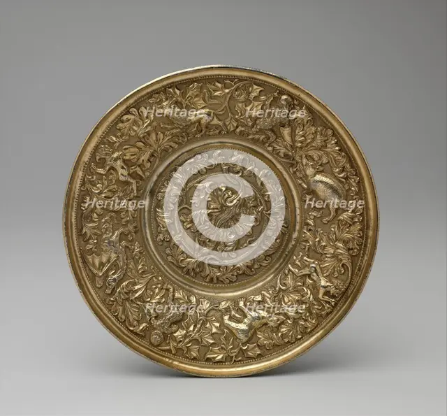Plate, Italian or Portuguese, ca. 1500-1525. Creator: Unknown.