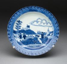 Plate, Jingdezhen, c. 1700. Creator: Jingdezhen Porcelain