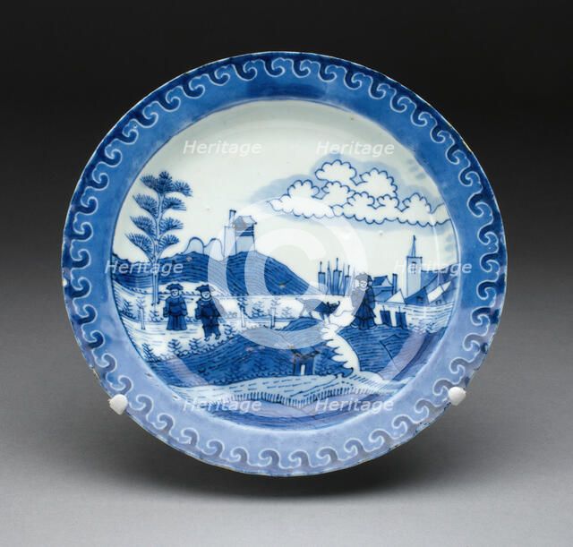 Plate, Jingdezhen, c. 1700. Creator: Jingdezhen Porcelain.