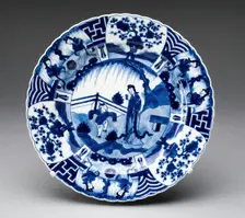 Plate, Jingdezhen, c. 1700. Creator: Jingdezhen Porcelain