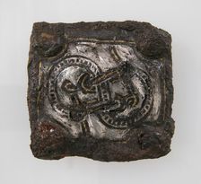 Plate of a Belt Buckle, Frankish, 6th-7th century. Creator: Unknown