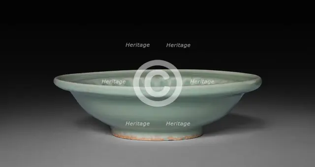 Plate: Longquan Ware, 13th-14th Century. Creator: Unknown.