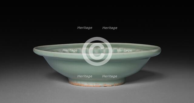 Plate: Longquan Ware, 13th-14th Century. Creator: Unknown.