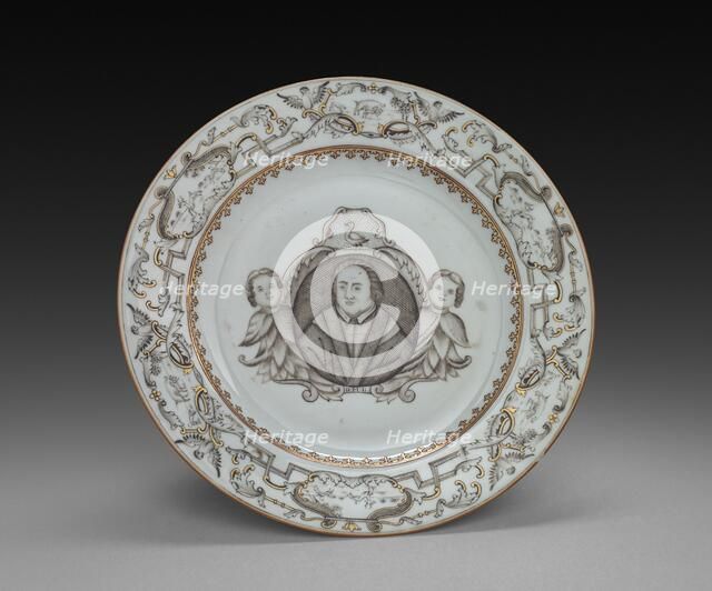 Plate: Martin Luther, 1756. Creator: Unknown.