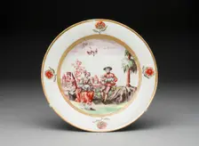 Plate, Meissen, c. 1740. Creator: Meissen Porcelain