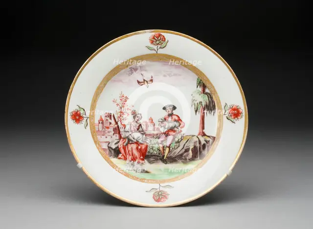Plate, Meissen, c. 1740. Creator: Meissen Porcelain.
