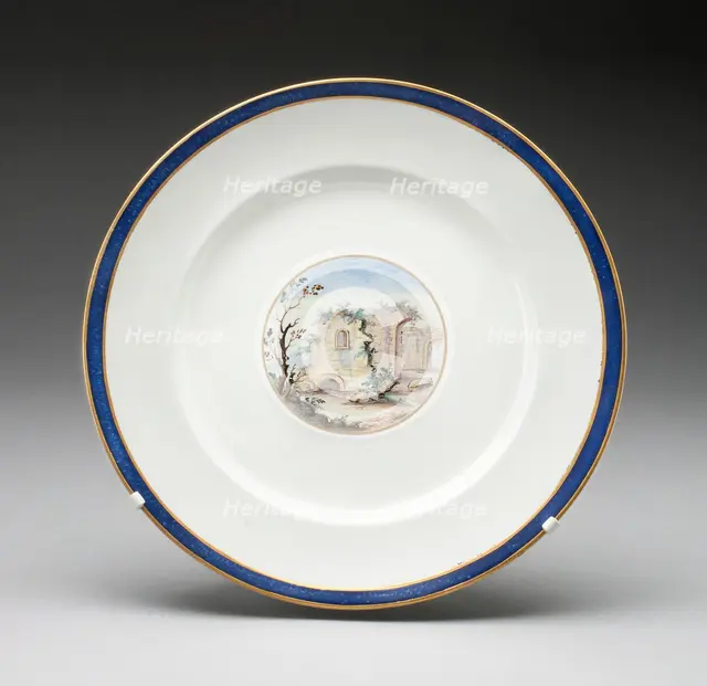 Plate, Naples, Early 19th century. Creator: Unknown.