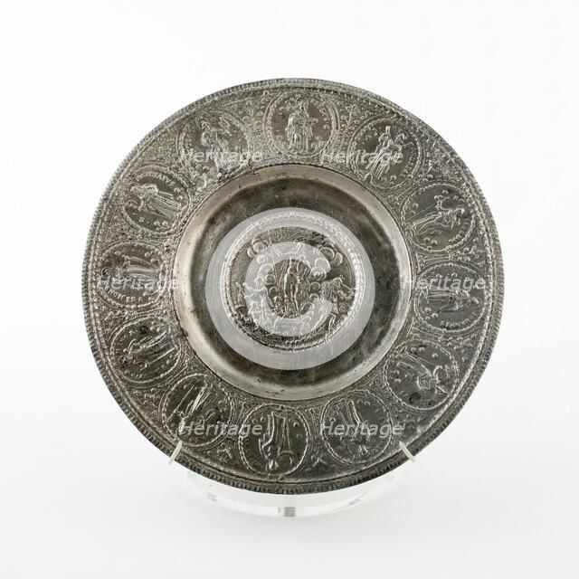 Plate, Nuremberg, c. 1660. Creator: Paulus Öham.