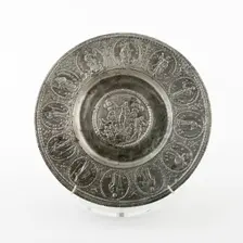 Plate, Nuremberg, c. 1660. Creator: Paulus Öham