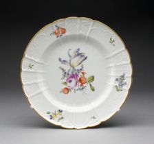 Plate, Saint Petersburg, 1796/1801. Creator: Russian Imperial Porcelain Factory