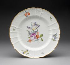 Plate, Saint Petersburg, 1796/1801. Creator: Russian Imperial Porcelain Factory