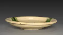 Plate: Seto Ware, 18th-19th century. Creator: Unknown