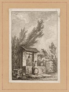 Plate Seven from Evenings in Rome, 1763/64. Creator: Hubert Robert