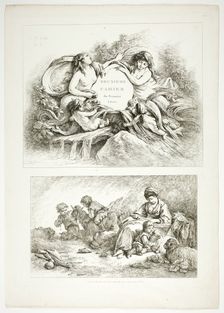 Plate Seven of 38, from Oeuvres de J. B. Huet, 1796–99. Creator: Jean Baptiste Marie Huet